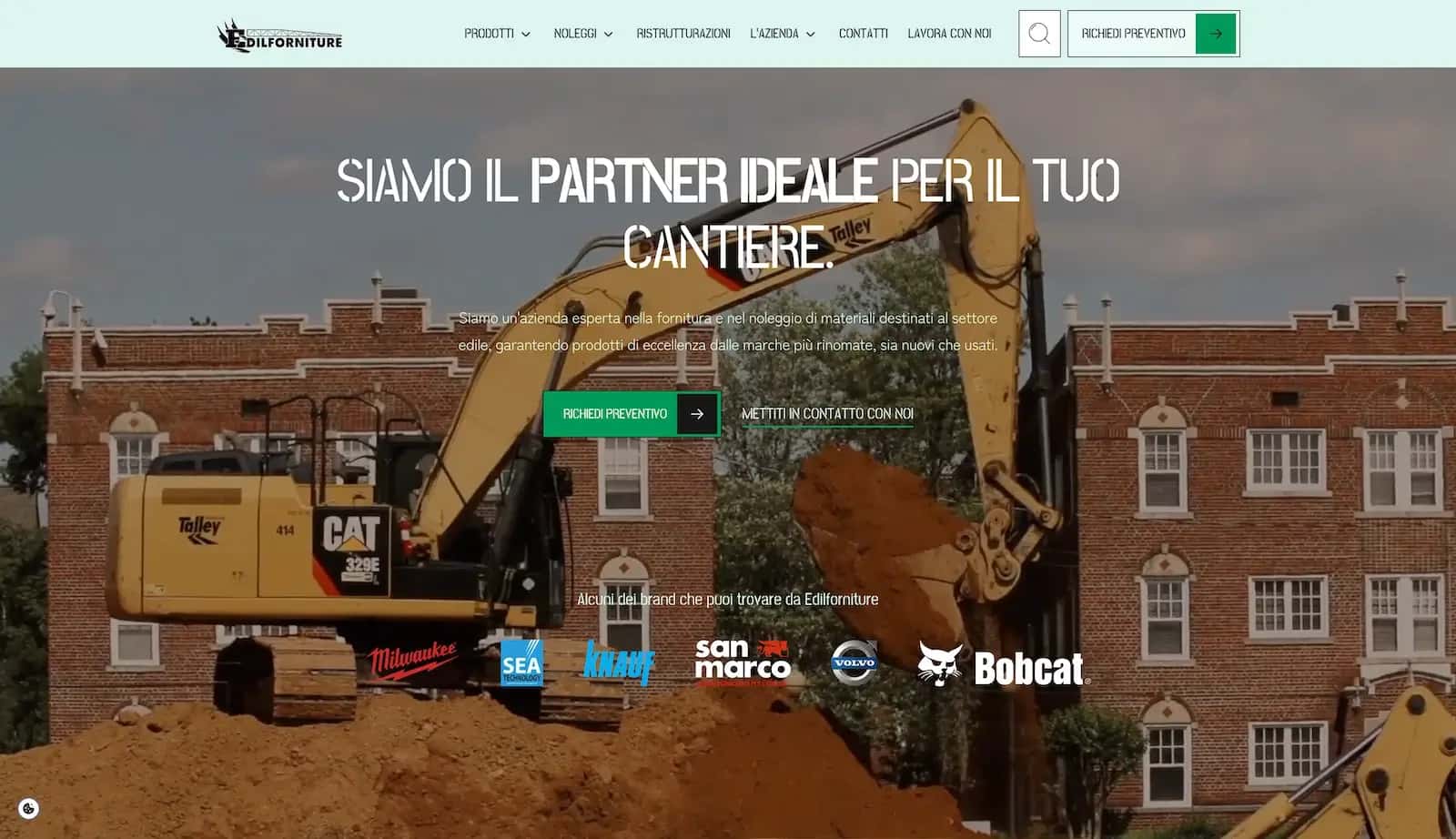 Sito Edilforniture - scheda prodotto