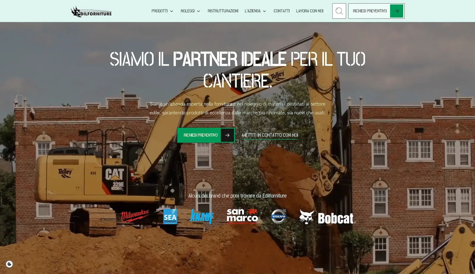 Homepage Edilforniture - desktop