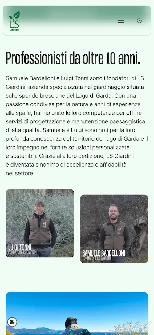 Contatti LS Giardini - mobile