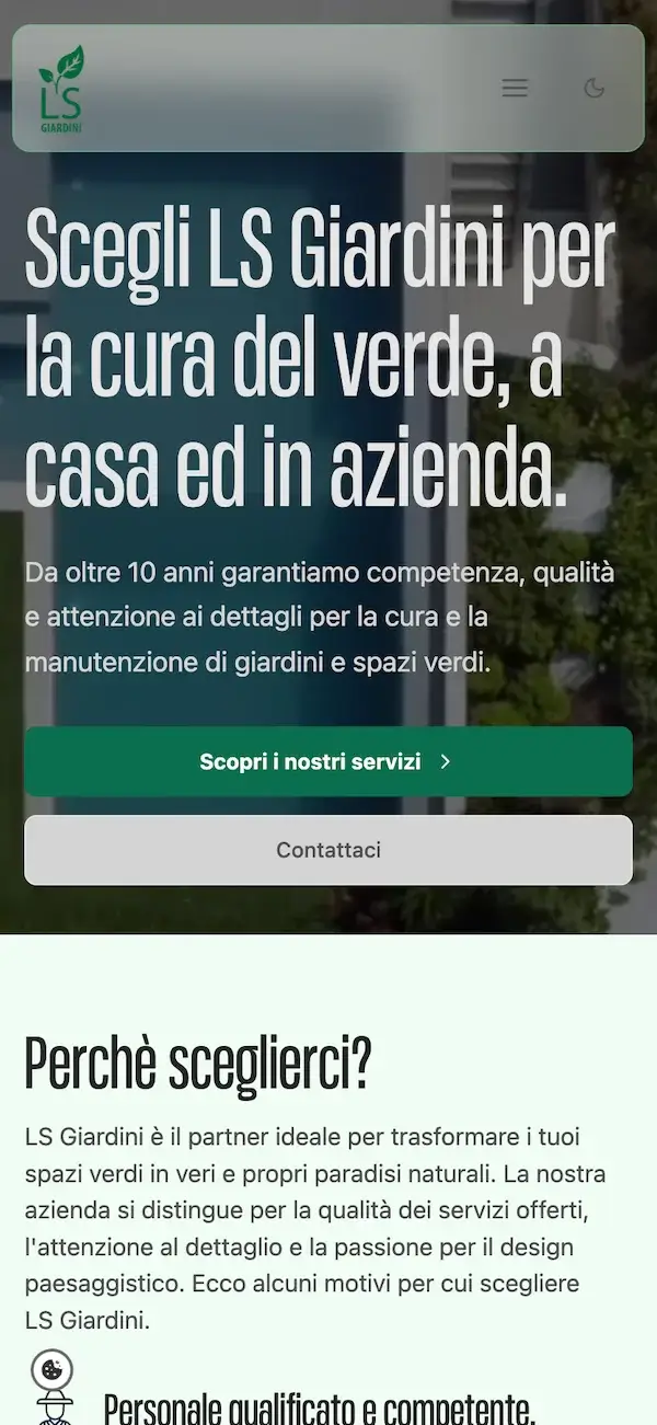 Sito web LS Giardini